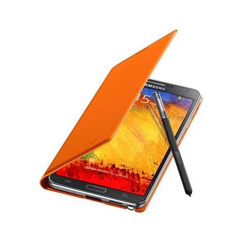 Flip Cover Custodia di Pelle per Smartphone Arancione EF-WN900BOEGWW - Foto 1