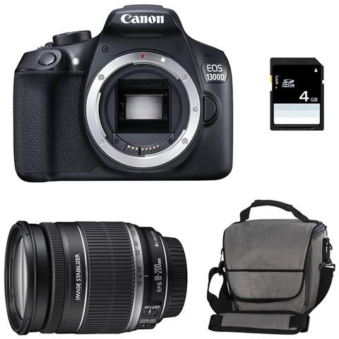 Eos 1300d + 18-200 Is Garanti 3 Ans + Sac + Carte Sd 4go - Foto 1