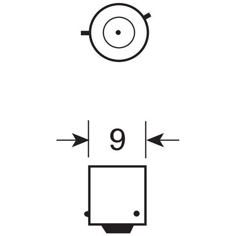 Lampa 12v Ultra Life - H6w - 6w - Bax9s - 2 Pz - Blister - Foto 3