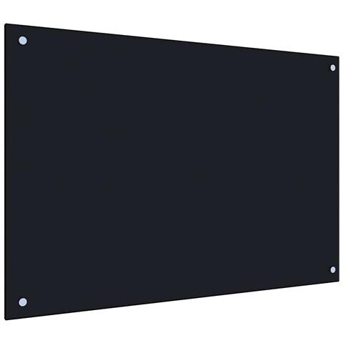 Paraschizzi Per Cucina Nero 90x60 Cm In Vetro Temperato - Foto 7