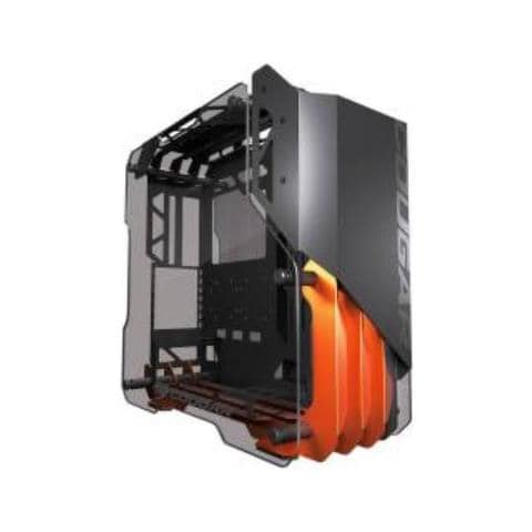 Case Blazer Midi Tower ATX, CEB, micro ATX, Mini-ITX 2 Porte USB 3.2 Colore Nero / Arancione (Finestrato) - Foto 1