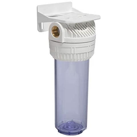 Aquawater 104754 - Porta Filtro Semplice Nudo Per Cartuccia, Misura Standard Di 10 "" - Foto 1