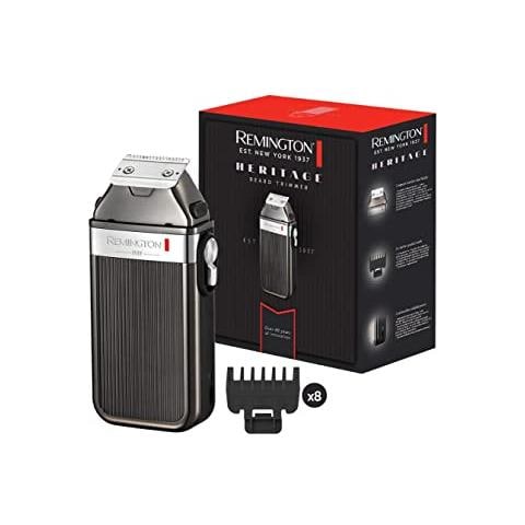 Regolabarba Elettrico Ricaricabile MB9100 Colore Nero / Acciaio Inox - Foto 2
