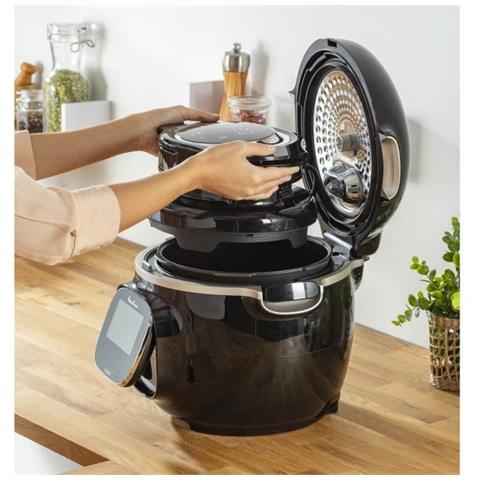 Moulinex Ez150800 Extra Crisp, Coperchio Cookeo, 4 Programmi, 1 Modalità Manuale, Ricette Croccanti, Facile Pulizia E Conservazione - Foto 2