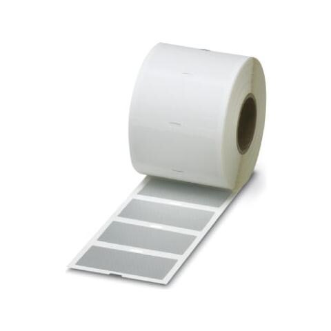 0800344, Argento, Poliestere, Trasferimento termico, Quadrato, - THERMOMARK ROLL, THERMOMARK ROLL X1, THERMOMARK X1.2 - Foto 1