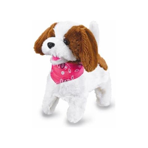 Jamara Lucky Rc Plüschhund Weiß/braun 27mhz (460340) - Foto 1