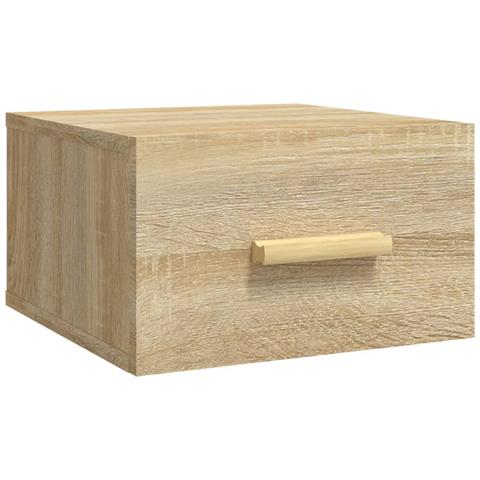 Comodino A Muro Rovere Sonoma 35x35x20 Cm - Foto 1