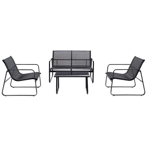 Sintra Mobile Da Giardino In Metallo A 4 Posti - Foto 8