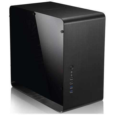 Case UMX3 ITX 2 Porte USB 3.2 Colore Nero (Finestrato) - Foto 2