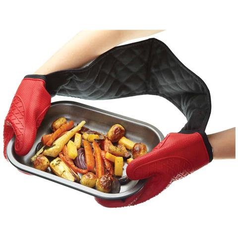 Masterclass Seamless Silicone Double Oven Glove - Foto 1
