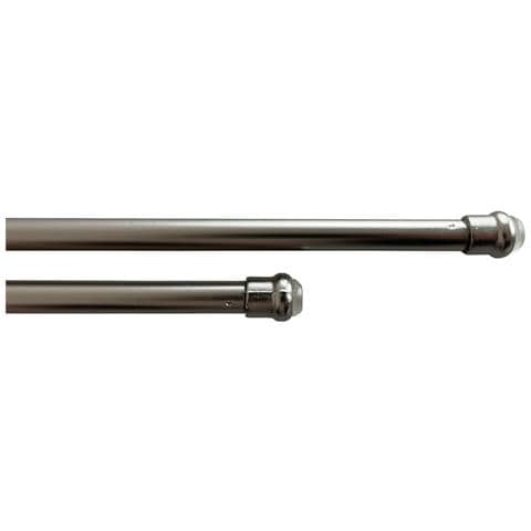 Bacchette Tende A Pressione Bastone Tenda Estensibile Astina Con Molla 40-60 Nickel - Foto 1