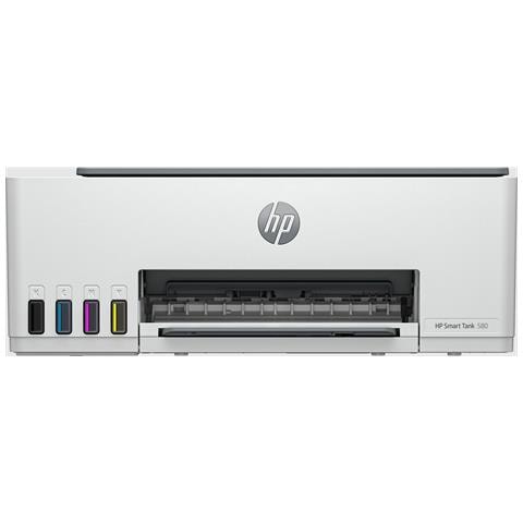 Stampante Multifunzione a Getto d'Inchiostro Smart Tank 580 Schermo LCD Scansione Wi-Fi Colore Bianco / Grigio - Foto 1