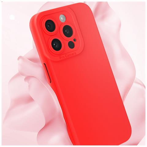 Cover Per Iphone 15 Pro Max Silicone Opaco Fotocamera Protetta - Foto 5
