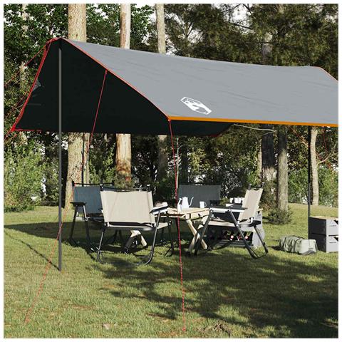 Telone da Campeggio Arancione 460x305x210 cm Impermeabile - Foto 2