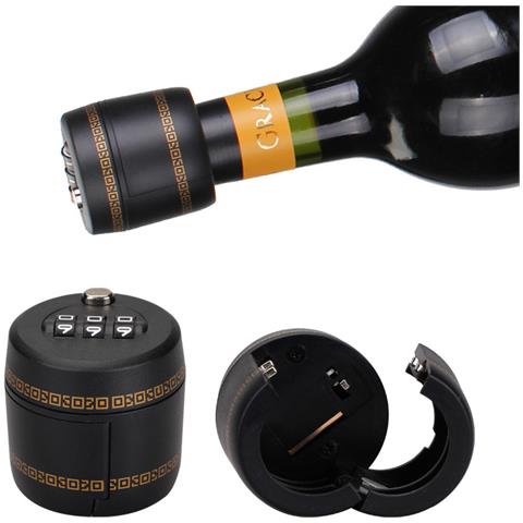 Lucchetto A Combinazione A 3 Cifre Per Bottiglia Di Vino - Foto 1