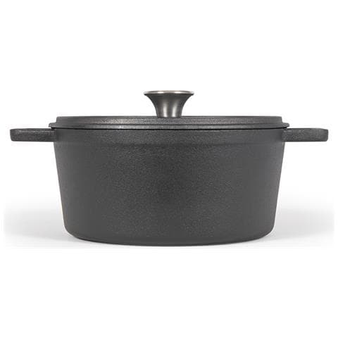 Casseruola Rotonda 24 Cm 4 L Nera - Mep139 - Foto 2