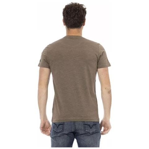 Maglietta In Cotone Marrone - 3xl - Foto 3