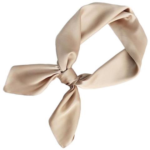 Elegante Sciarpa Quadrata Khaki - Foto 2