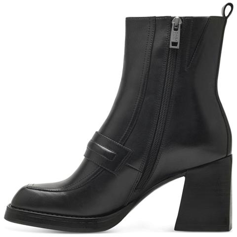 Black Elegant Closed Booties Stivaletti Pelle Scarpe Donna Nero Eu 36, 1-25387-41 001 - Foto 3