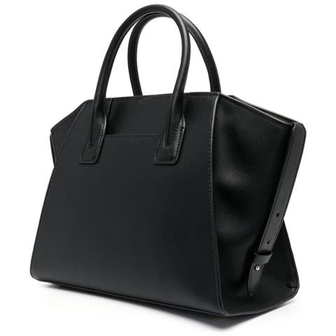 Lg Tz Satchel Borsa Shopper Pelle Di Mucca Borse Donna Nero Eu One Size, 30f2g4vs3l-001 - Foto 2