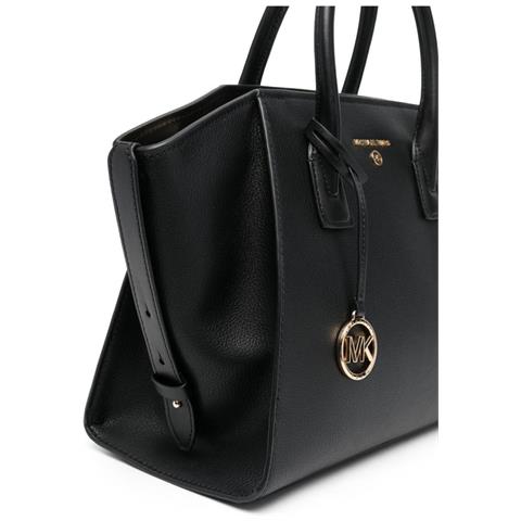 Lg Tz Satchel Borsa Shopper Pelle Di Mucca Borse Donna Nero Eu One Size, 30f2g4vs3l-001 - Foto 3