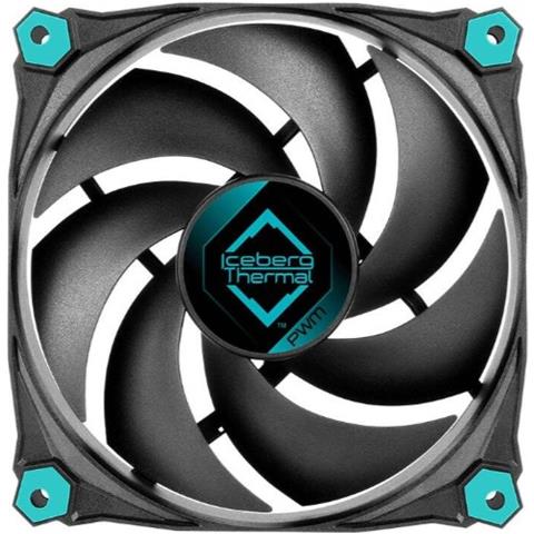 Kit da 3 Ventole per Case PC ICT 71857 Colore Nero - Foto 1