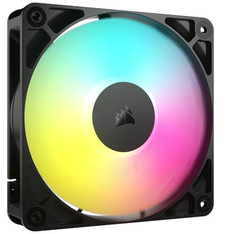 RS120 ARGB Case per computer Ventilatore 12 cm Nero 1 pz - Foto 1