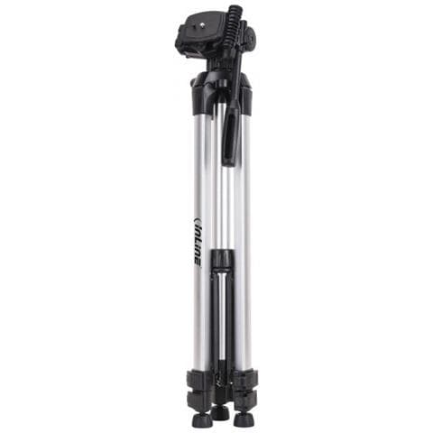 Inline Treppiede Per Fotocamere E Videocamere, Alluminio, Silver, Max.1,73m - Foto 2