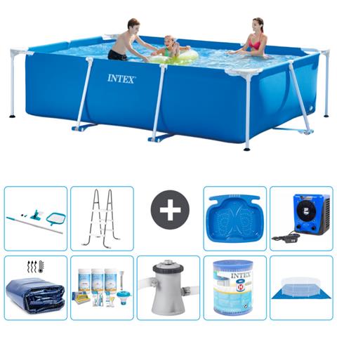 Piscina Fuori Terra - Rettangolo - 300x200x75 Cm - Blu - Include Accessori Coordinati A237 - Foto 1