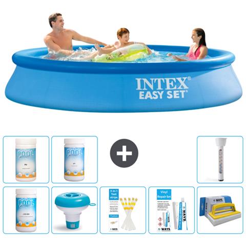 Piscina Fuori Terra - In Giro - 305x61 Cm - Blu - Include Accessori Coordinati - Foto 1