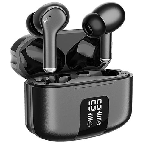 Auricolari Bluetooth M48pro Digitali Bianchi - Cancellazione Del Rumore Enc A Quattro Microfoni Black - Foto 1