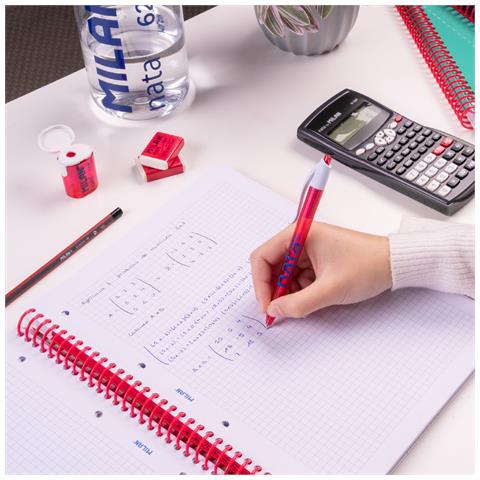 57043E80P quaderno per scrivere A4 80 fogli Rosa, Bianco - Foto 2