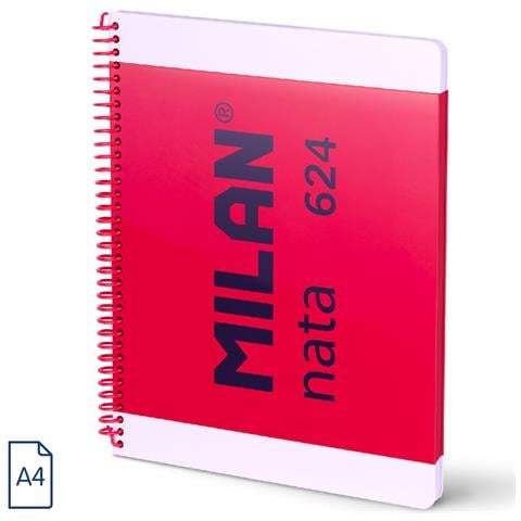 57043E80P quaderno per scrivere A4 80 fogli Rosa, Bianco - Foto 1