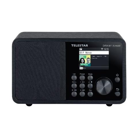 DIRA M 1 A Portatile Analogico e digitale Nero - Foto 1