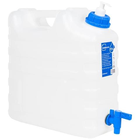 Contenitore Acqua Rubinetto e Dispenser Sapone 15 L in Plastica - Foto 1