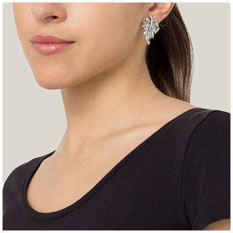 Ciondolo In Foglia D'argento. Bottone - Foto 2