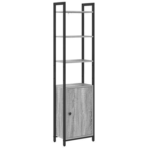 Armadio per Libri Grigio Sonoma 40 x 24 x 161 cm - Foto 1