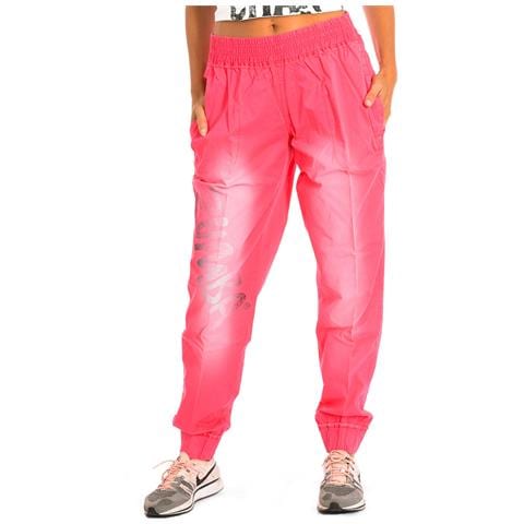 Pantaloni Sportivi Lunghi Da Donna Con Orli Elastici Z1b00138 - Foto 1