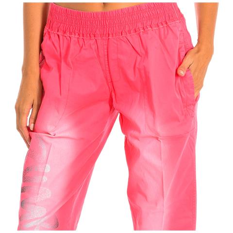 Pantaloni Sportivi Lunghi Da Donna Con Orli Elastici Z1b00138 - Foto 3