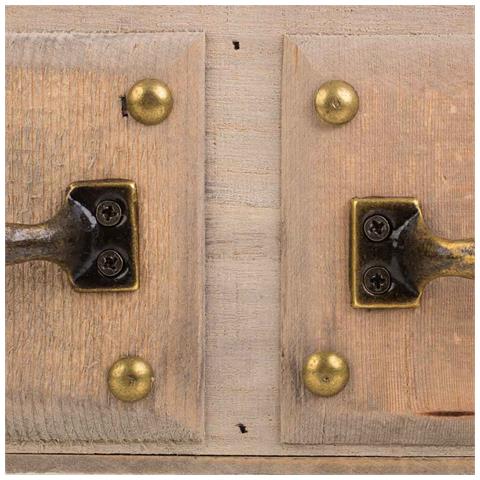 Cassetto In Legno Marrone 30x15x10,5h - Foto 7