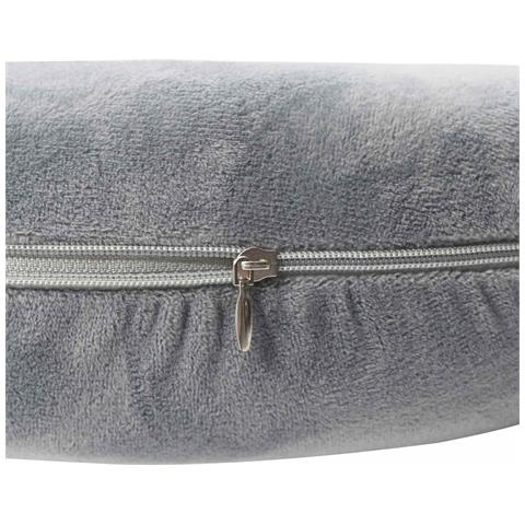 Cuscino da Viaggio per il Collo Grigio 27 x 27 x 8,5 cm - Foto 9