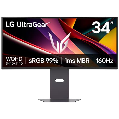 34G600A-B Monitor PC 86,4 cm (34") 3440 x 1440 Pixel Wide Quad HD LCD Nero - Foto 1