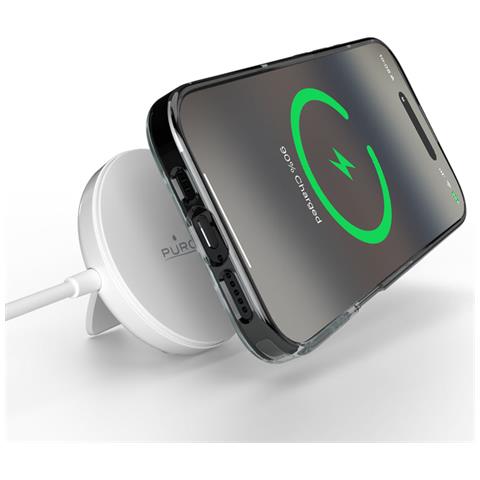 PUCUSBCMAG3WHI Caricabatterie per dispositivi mobili Smartphone Bianco Carica wireless Interno - Foto 3