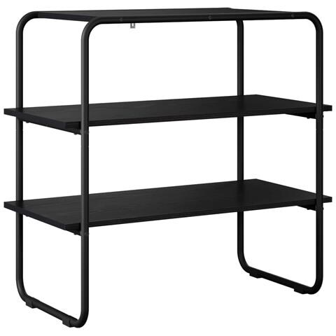 Tavolo consolle Rovere Nero 100 x 41 x 75 cm - Foto 1