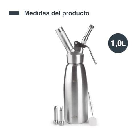 68301 - Sifone, Sifone Epicurean, Robusto e durevole, Acciaio inossidabile 18/10 - Foto 2