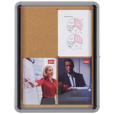 bacheca per interni in sughero 9xa4 verticale nobo - Foto 1