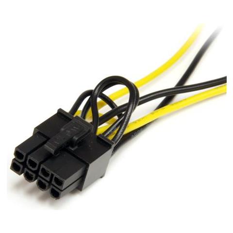 Adattatore cavo di alimentazione SATA a scheda video PCI Express 8 pin da 15 cm - Foto 2
