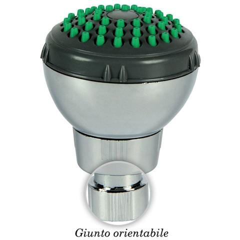 Doccetta a parete sistema autopulente con giunto orientabile - Foto 2
