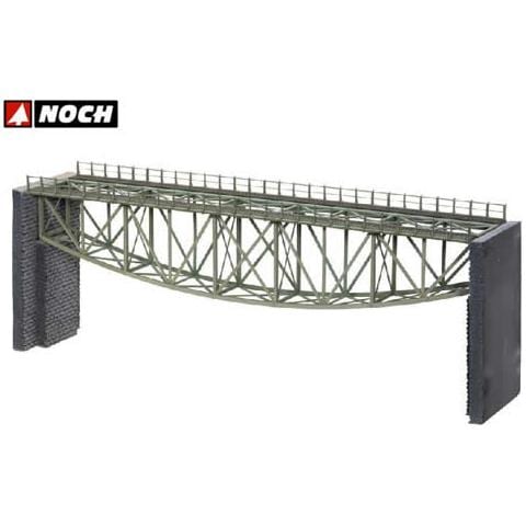 Ponte a pancia di pesce con piloni 36 cm HO - Foto 2