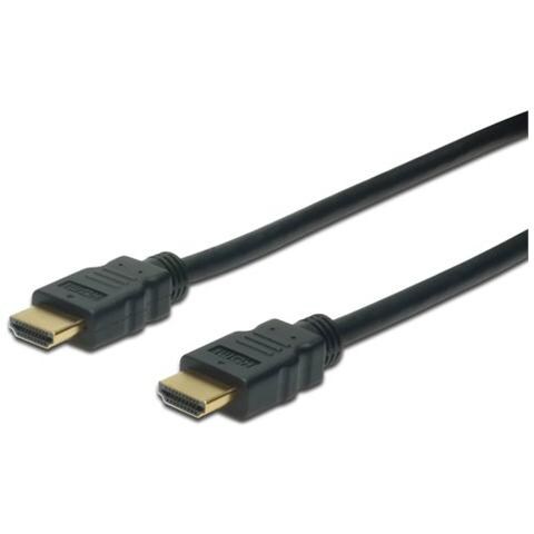 Cavo Di Collegamento Hdmi 3D Con Ethernet Connettori Dorati Mt. 1 - Foto 1